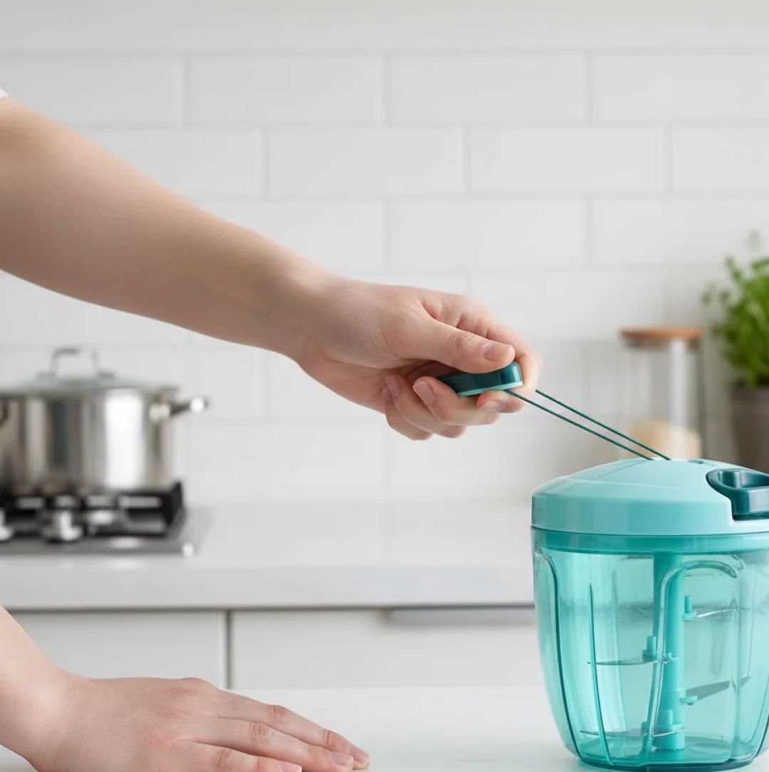 Manual Vegetable Chopper – 5-Blade, 750ml | Quickslice - Image 3