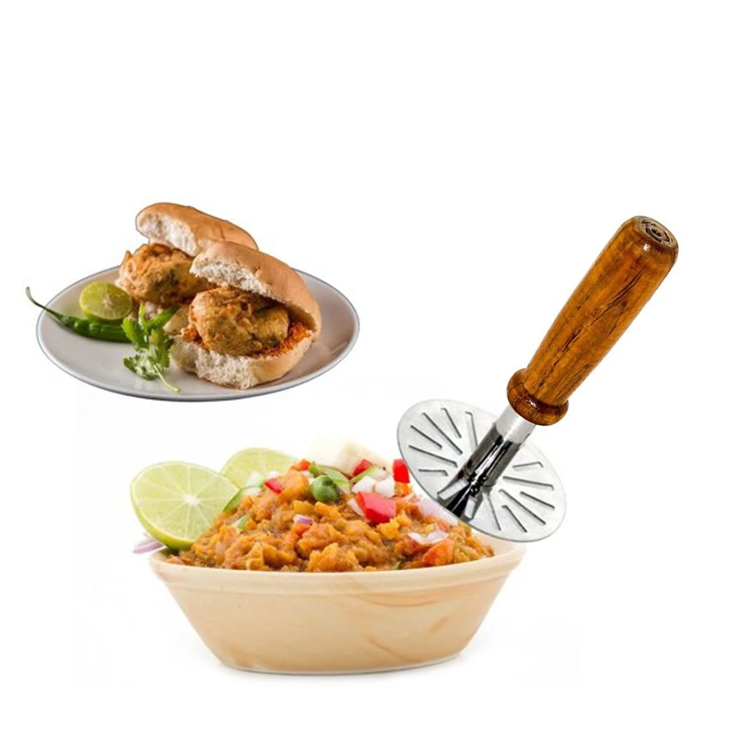 Paubhaji Masher – Ergonomic Stainless Steel | GripChef - Image 8