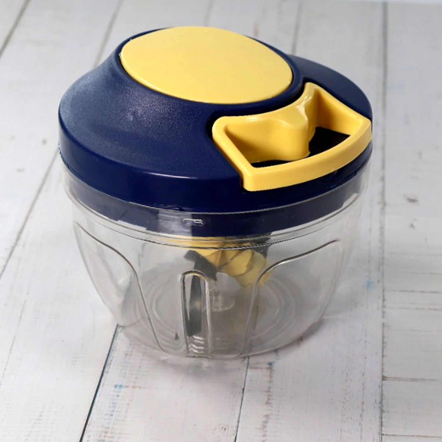 Vegetable Chopper – 4 Blades, 650ml Capacity | CookAura - Image 3