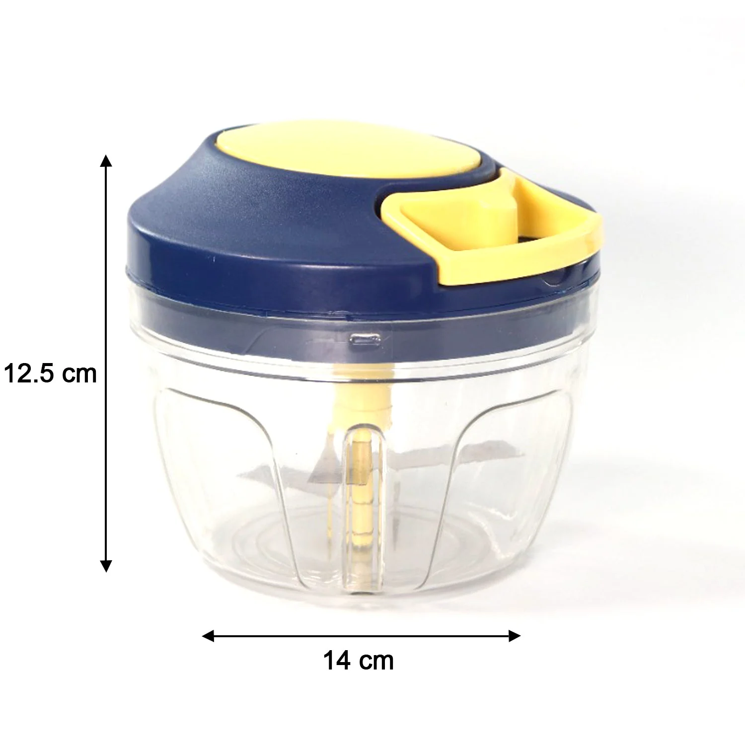 Vegetable Chopper – 4 Blades, 650ml Capacity | CookAura - Image 6