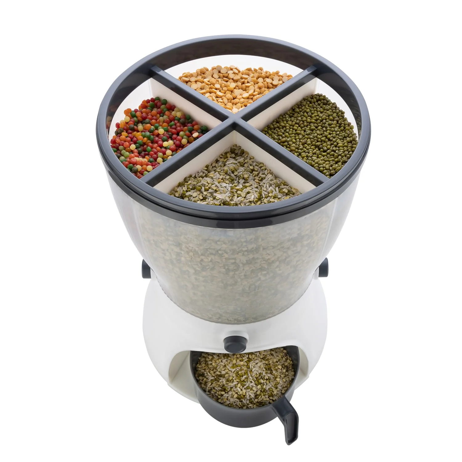 Rice Dispenser – 10L 4-in-1 Grain Storage | Tidy Table - Image 3