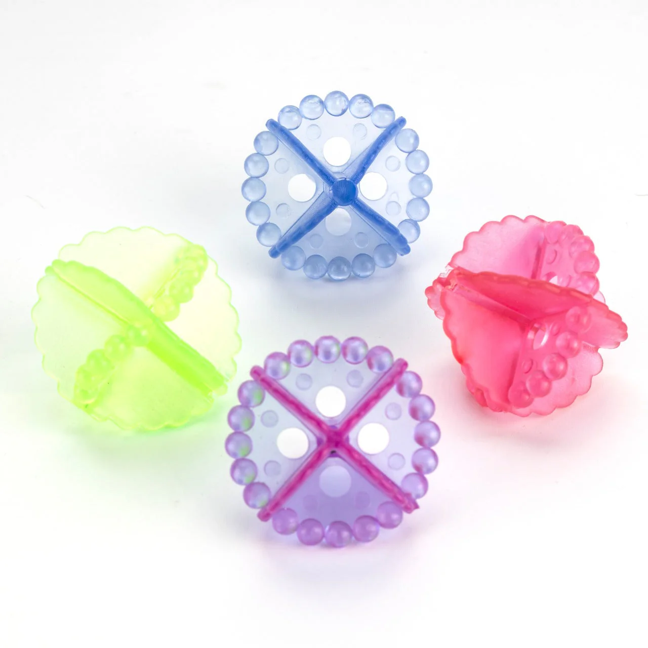 Detergent-Free Laundry Balls – 4 Pcs for Eco-Friendly Wash | Velvet Wipe - Image 5