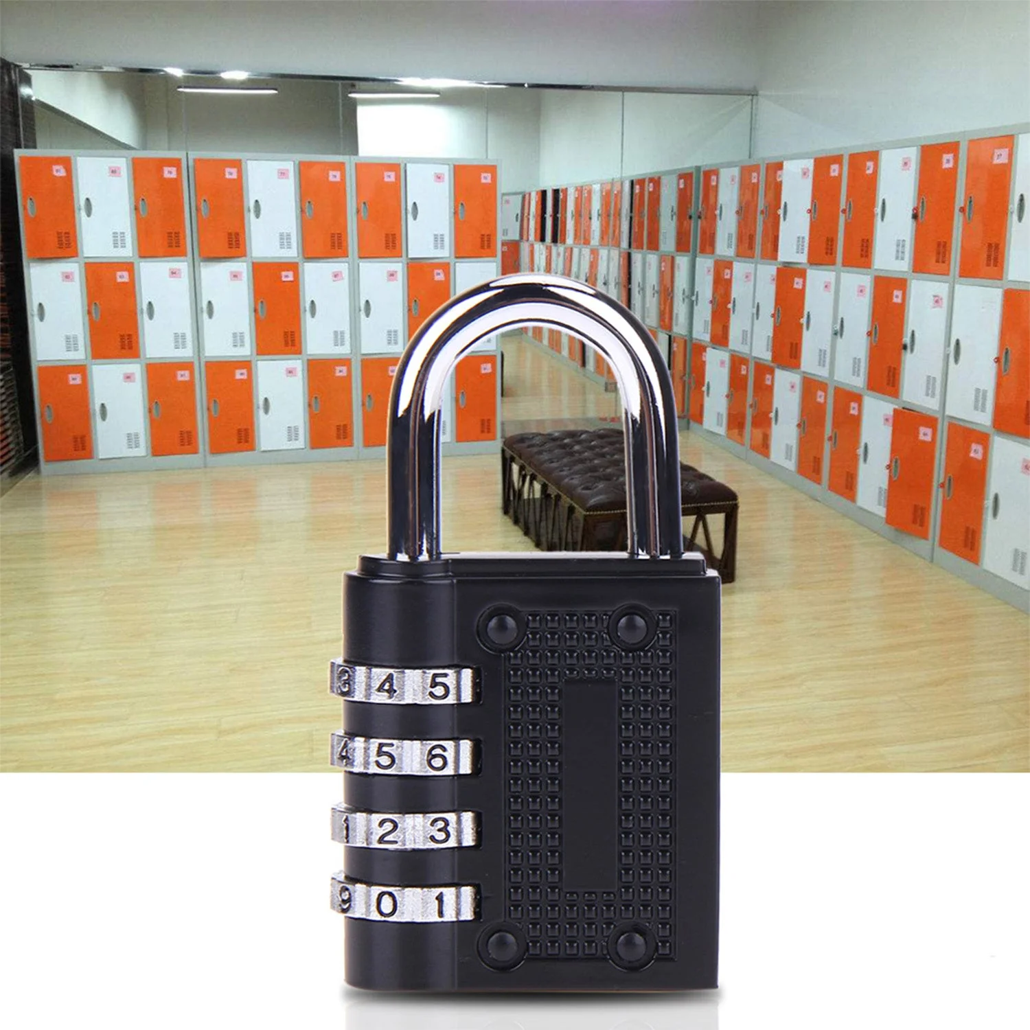 4-Digit Combination Lock – Resettable Security | AutoSafeo - Image 3