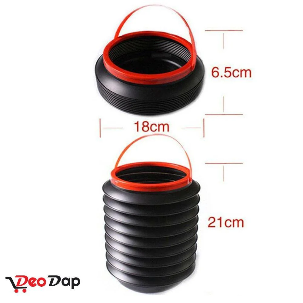 Foldable Car Trash Can – 4L Space-Saving Organiser | Velvet Wheels - Image 5
