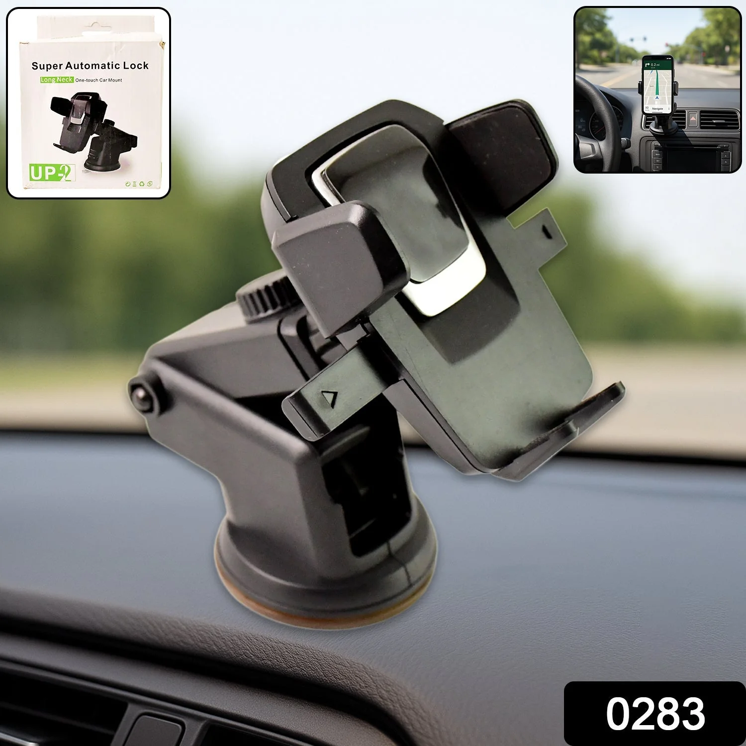 Adjustable Car Mount – 360° Universal Phone Holder | Velvet Wheels - Image 2
