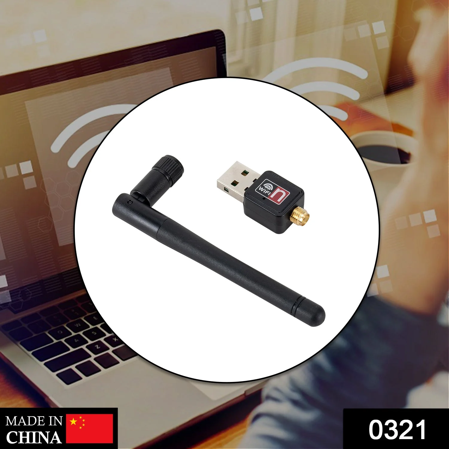 USB WiFi Receiver – High-Speed Wireless Adapter | storenzo - Image 2
