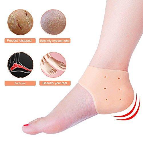 Silicone Gel Heel Socks – Dry Cracked Heel Repair | GlowForm - Image 3