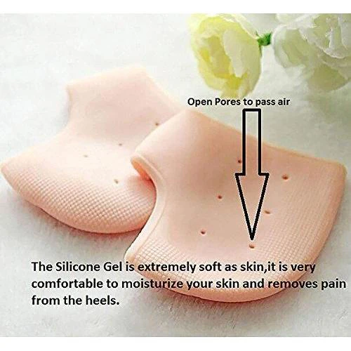 Silicone Gel Heel Socks – Dry Cracked Heel Repair | GlowForm - Image 5