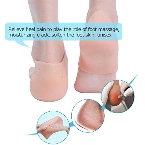 Silicone Gel Heel Socks – Dry Cracked Heel Repair | GlowForm - Image 9