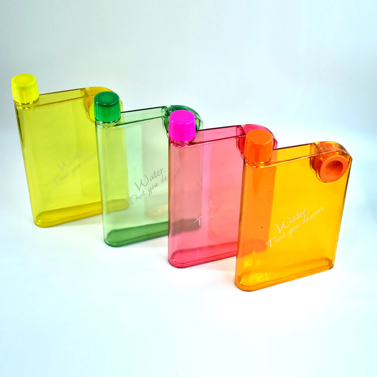 Slim Water Bottle – Notebook Design, 380ml | Own Hydrate - Image 3