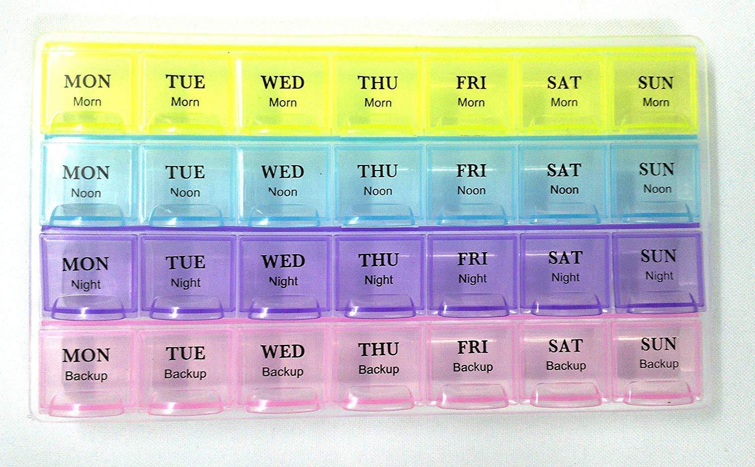 Weekly Pill Organizer – 28-Slot Portable Medicine Box | Organivo - Image 5