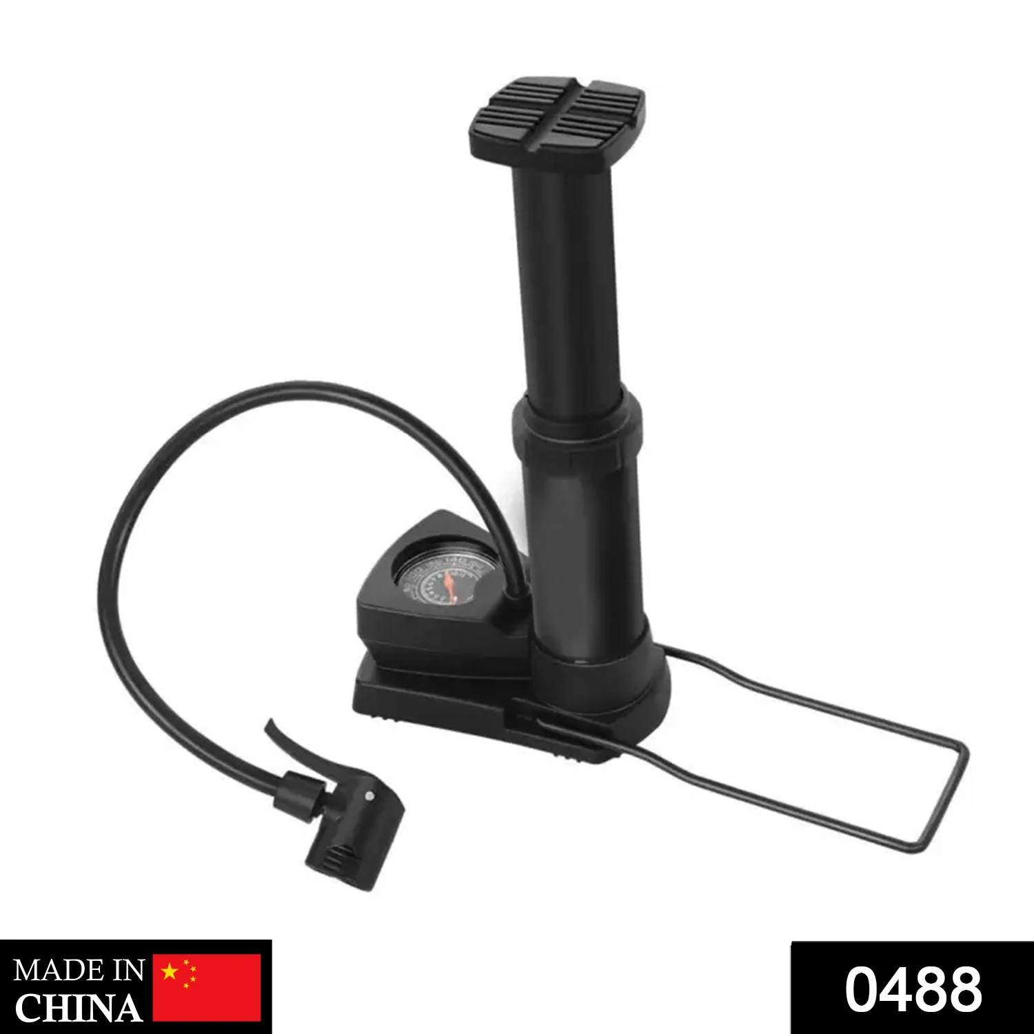 Mini Foot Pump – Portable Tire Inflator with Gauge | Velvet Wheels - Image 7