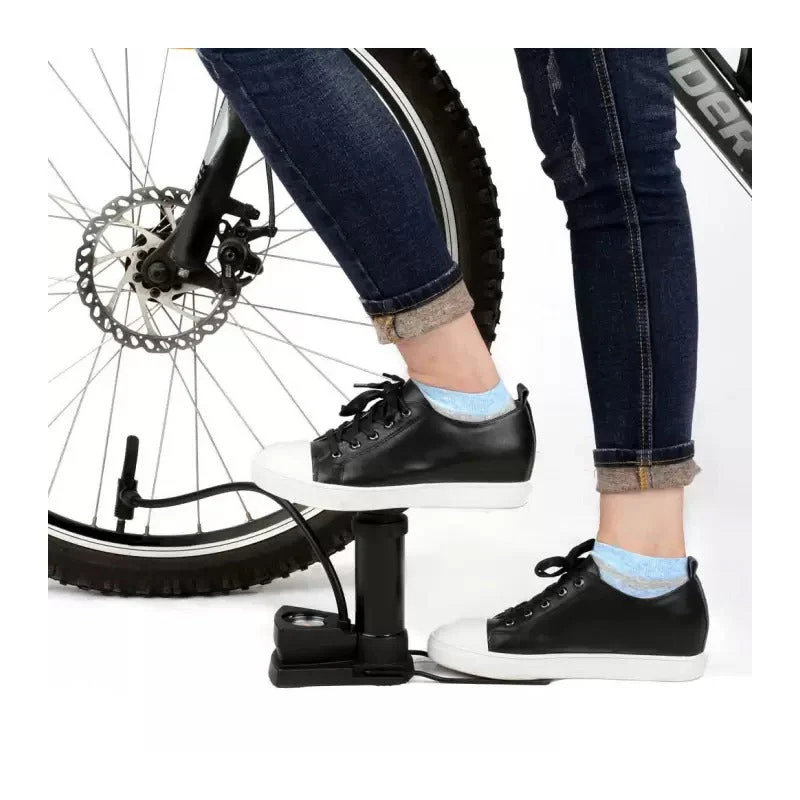 Mini Foot Pump – Portable Tire Inflator with Gauge | Velvet Wheels - Image 8