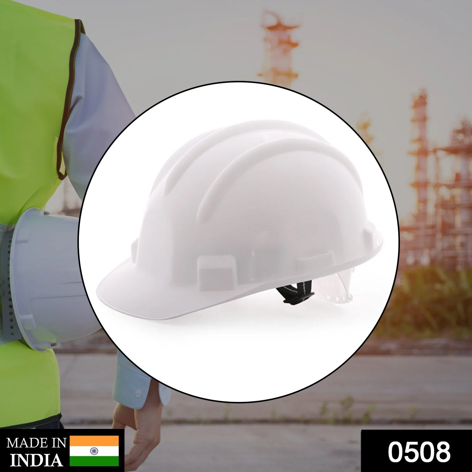 Construction Safety Helmet – Anti-Smashing Head Protection | Velvet Wheels - Image 2