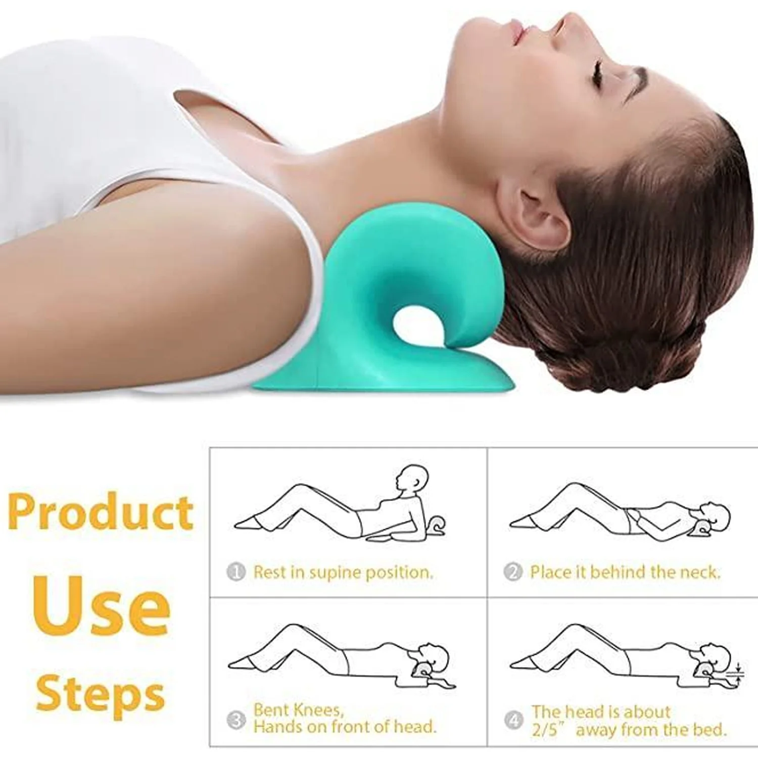 Neck Relaxer Pillow – Cervical Support for Pain Relief | Indo Glow - Image 8