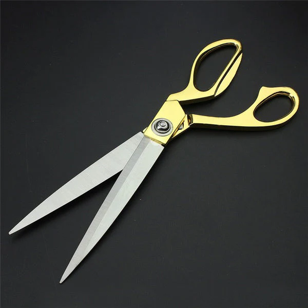 Cloth Cutting Scissors – Gold Plated, Heavy Duty Tailoring Shears | Cisora - Image 7