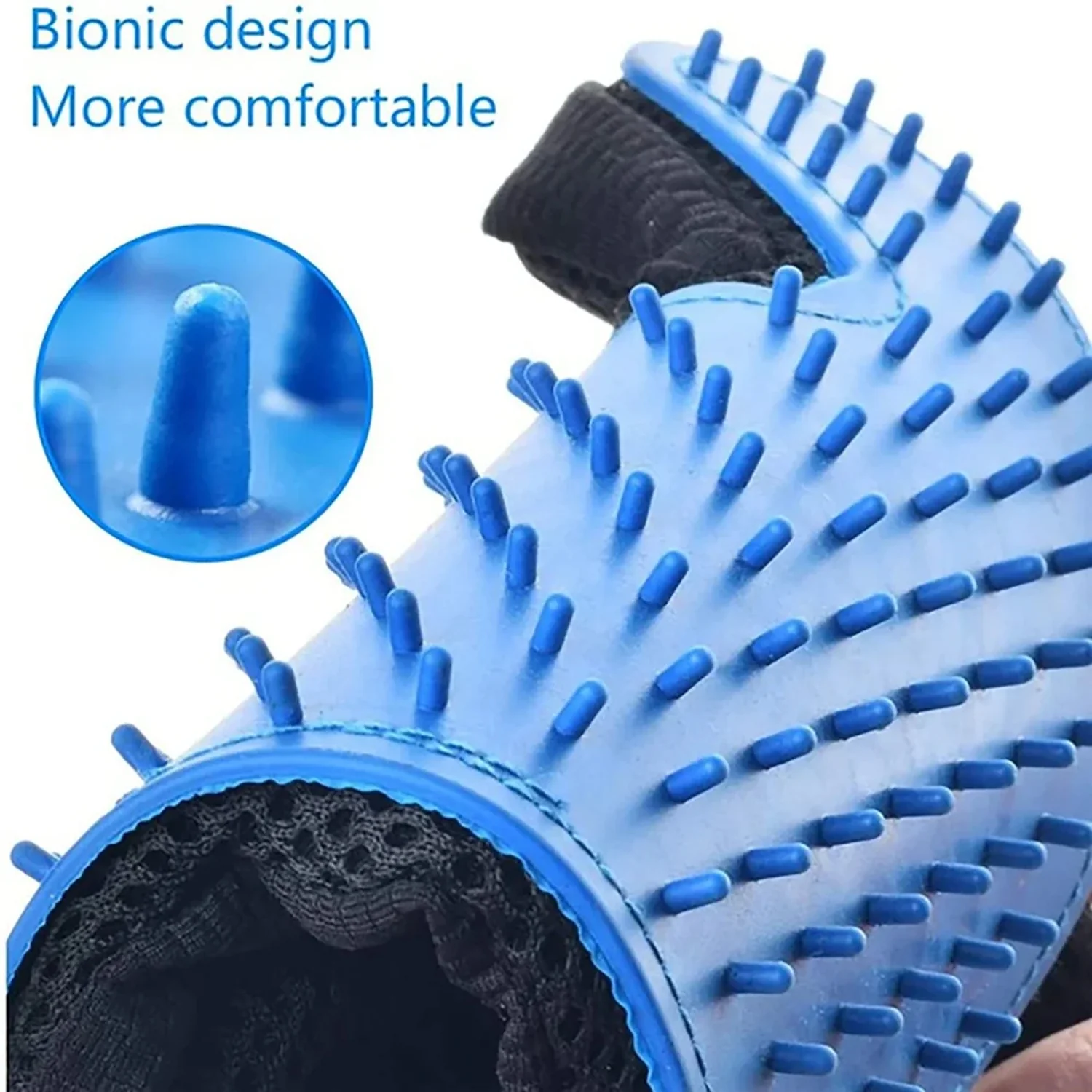 Pet Deshedding Glove – Gentle Grooming | Velvet Wipe - Image 3