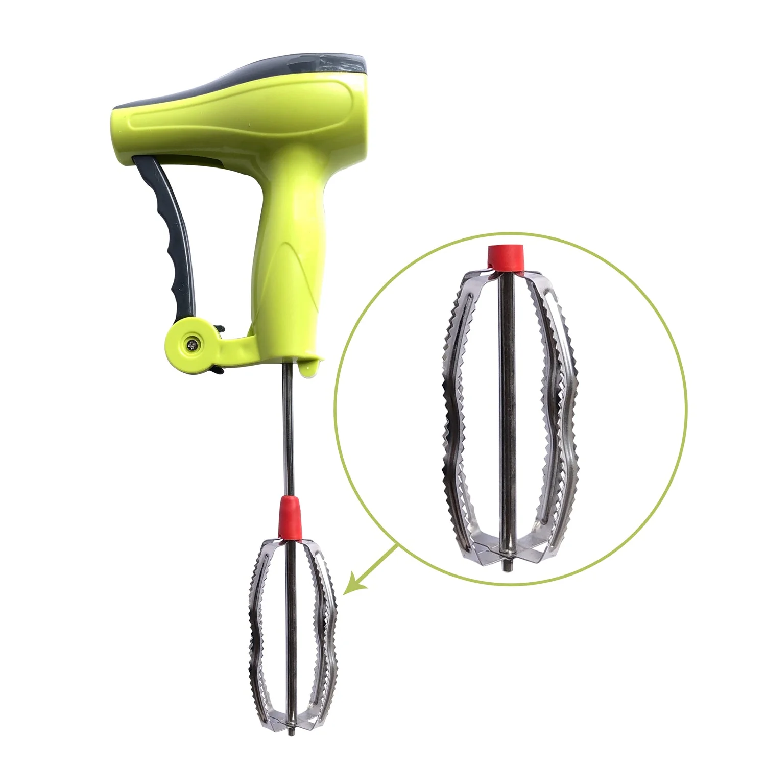 Manual Hand Blender – Stainless Steel Blades | Quickslice - Image 3