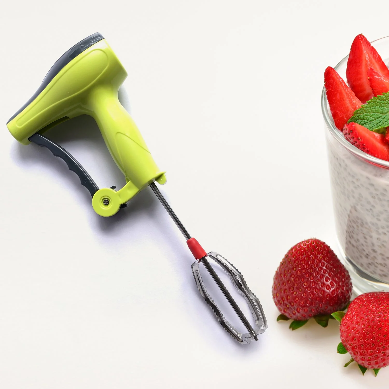 Manual Hand Blender – Stainless Steel Blades | Quickslice - Image 4