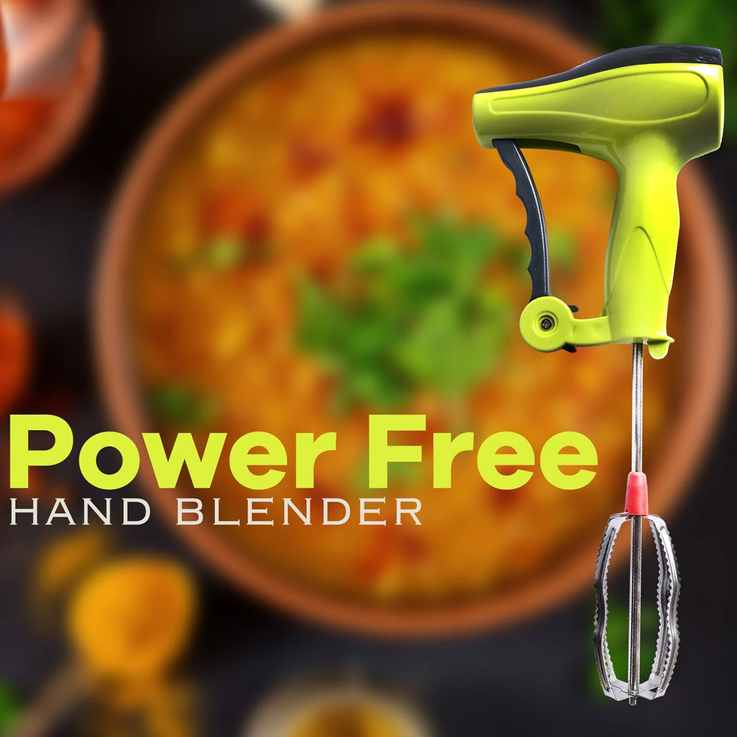 Manual Hand Blender – Stainless Steel Blades | Quickslice - Image 6