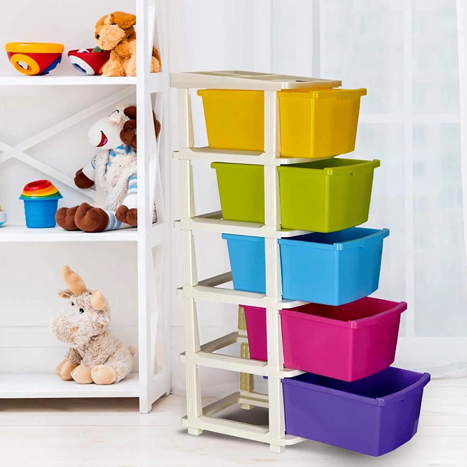 Modular Drawer Organizer – 5-Layer Multipurpose Storage | Organivo - Image 3