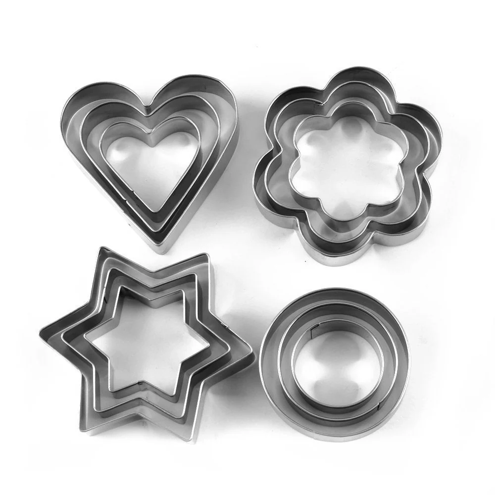 Cookie Cutter Set – 12 Pcs Stainless Steel Shapes | Bake & Dwell - Image 4