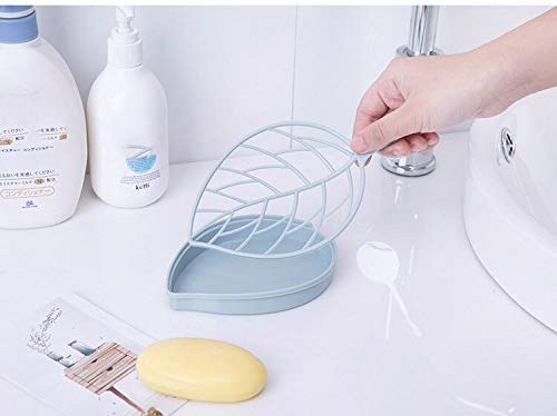 Leaf Shape Soap Holder – Draining Bathroom Dish | VelvetBubbles - Image 3