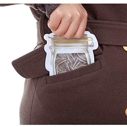 Jar-Shaped Stand-Up Pouch (3-Pack) – Airtight Storage | Tidy Table - Image 6