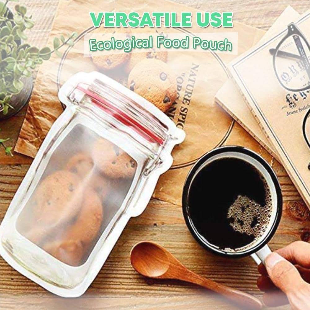 Jar-Shaped Stand-Up Pouch (3-Pack) – Airtight Storage | Tidy Table - Image 7