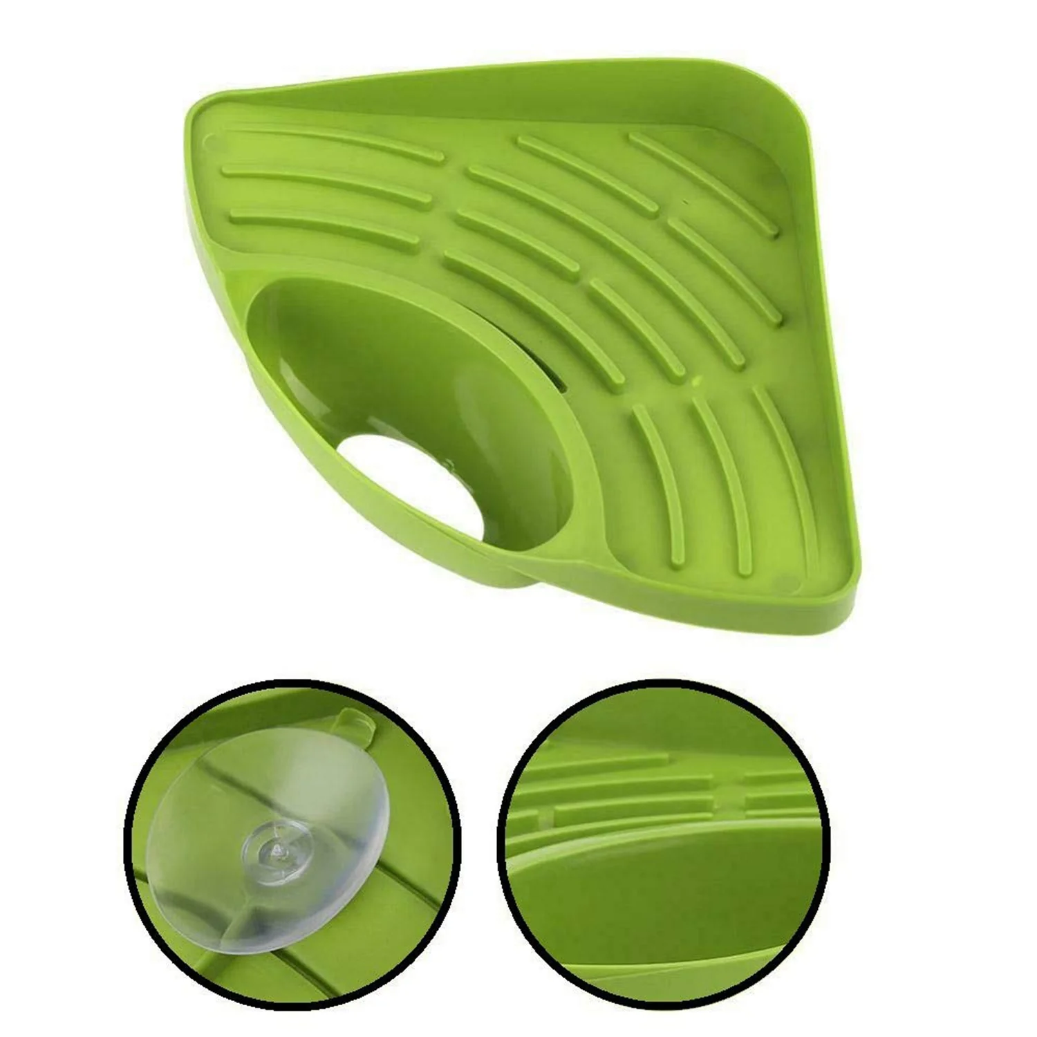 Corner Sink Strainer – Kitchen Waste & Sponge Holder | ShineCrest - Image 12