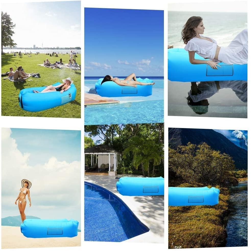 Inflatable Camping Lounger – Neck Support & Portable | Trekola - Image 8