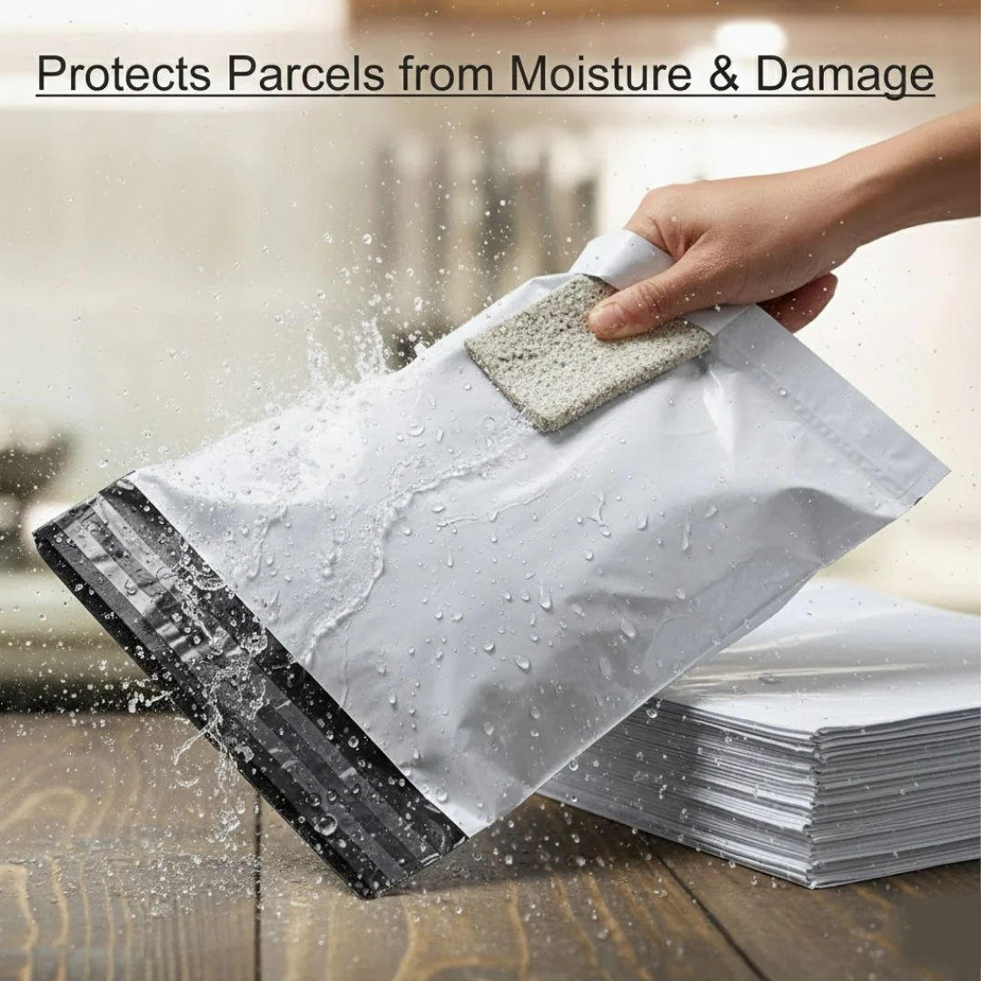 Tamper Proof Courier Bags – 14x16 Inch Pack of 100 | FERVENT - Image 3