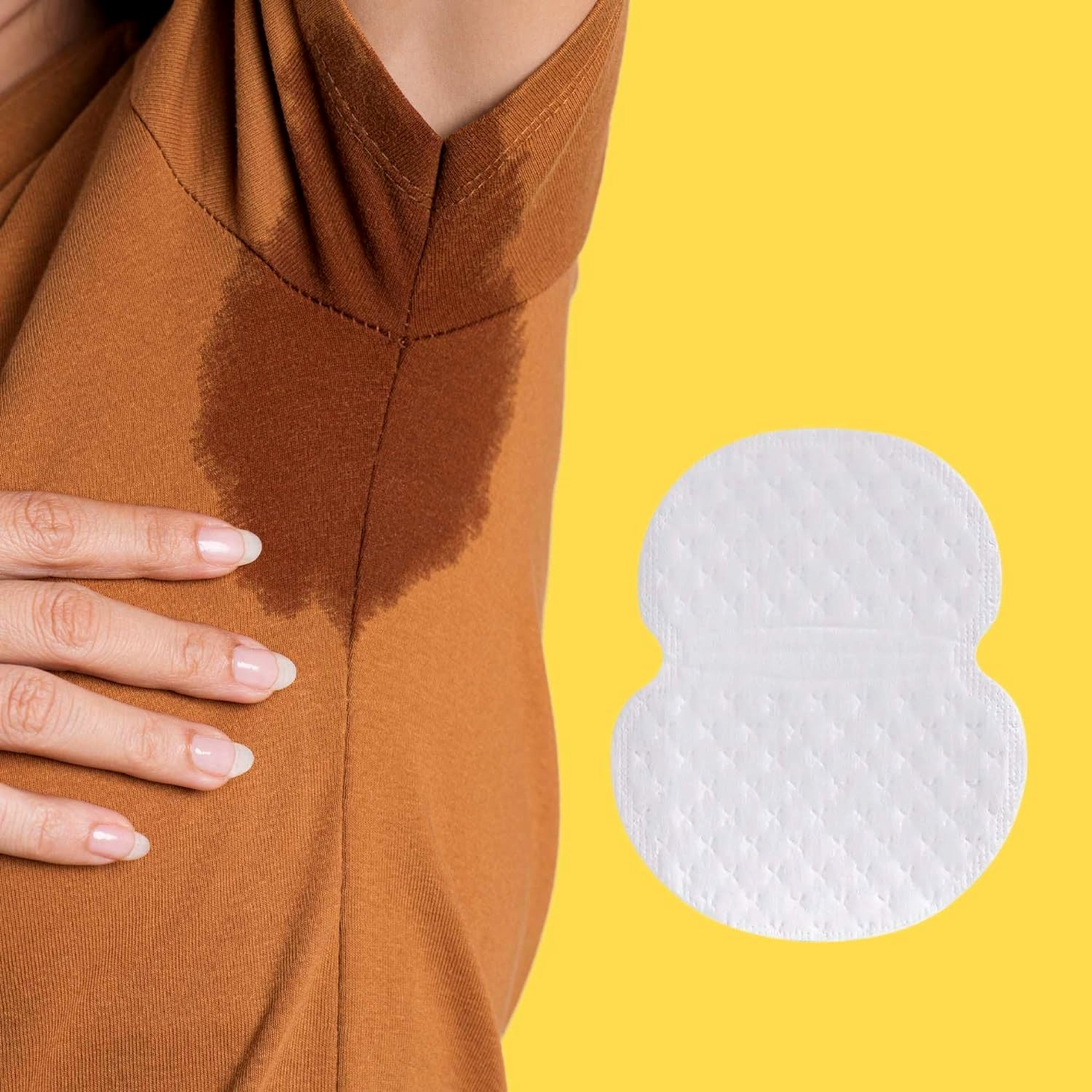 Underarm Sweat Pads – Highly Absorbent Disposable Cotton (10 Pack) - Image 4