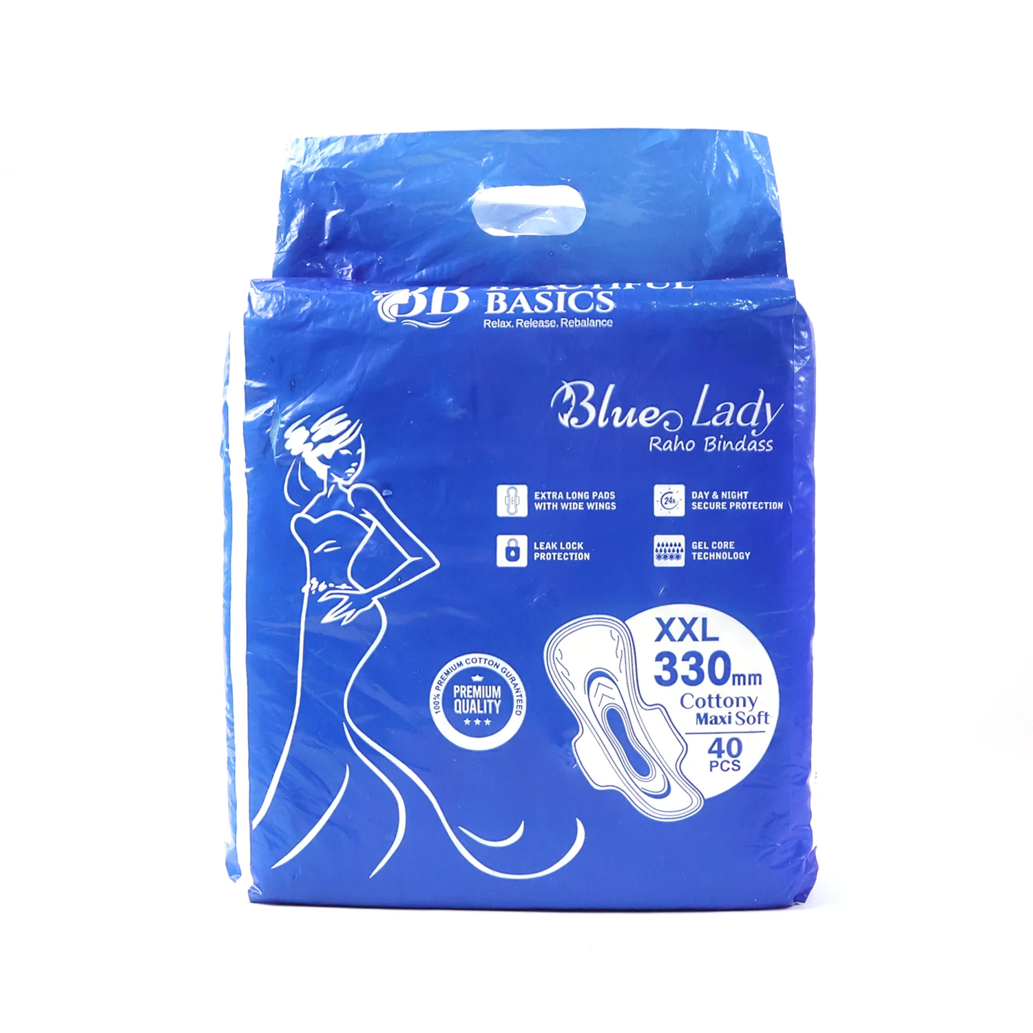 Sanitary Pads 330mm – Extra Long, 40-Pack for Heavy Flow | DeoDap - Image 5