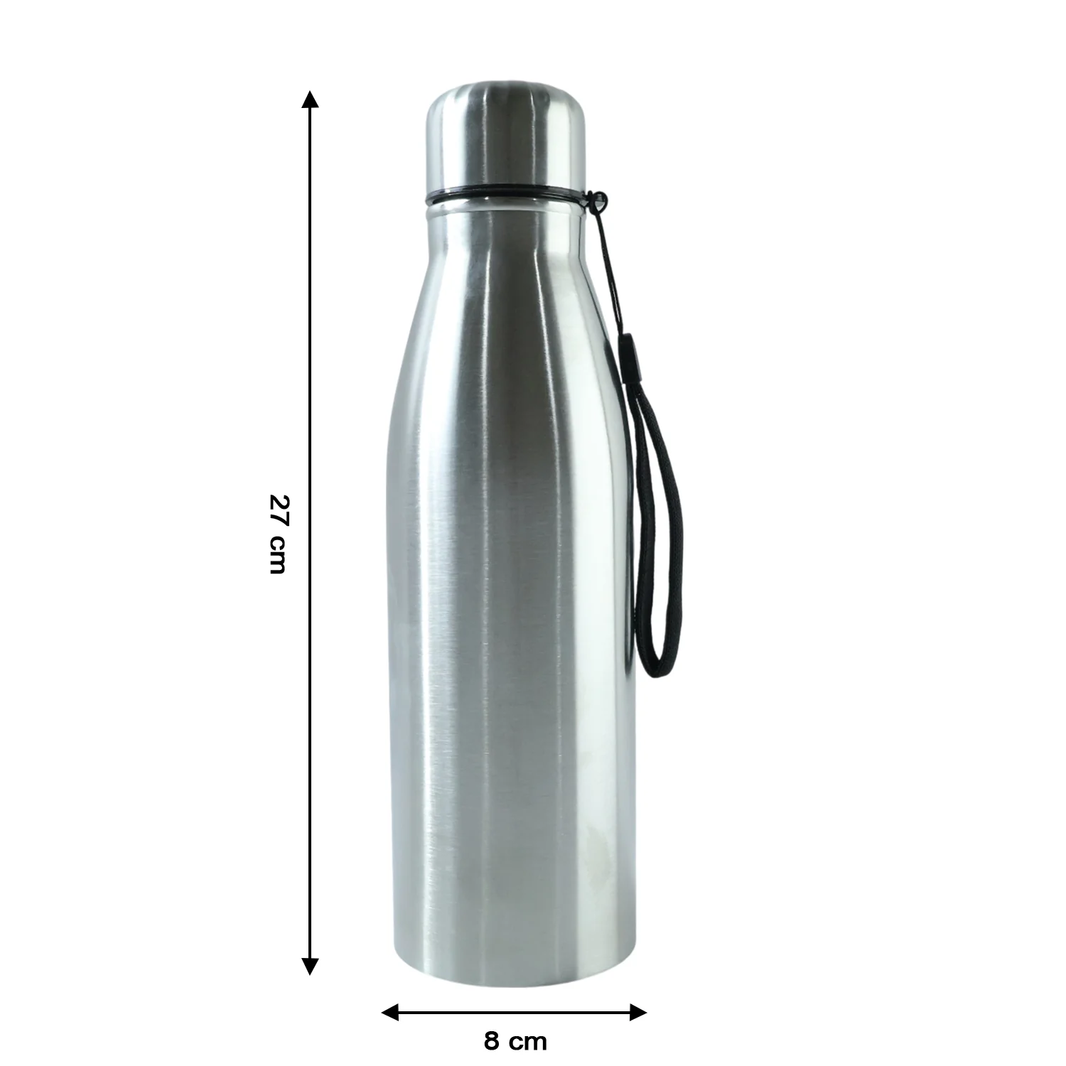 Stainless Steel Water Bottle 1000 ML – Leakproof with Carry Strap - Image 6