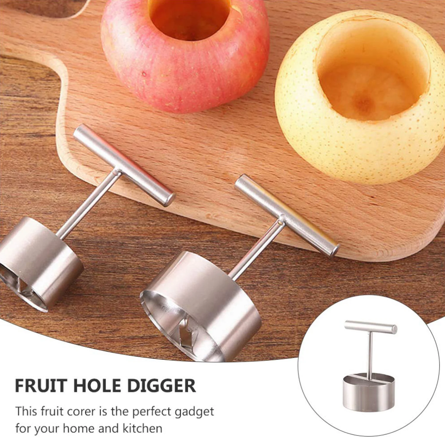 Fruit Corer – Stainless Steel Apple & Pear Tool | ToolMate Pro - Image 6