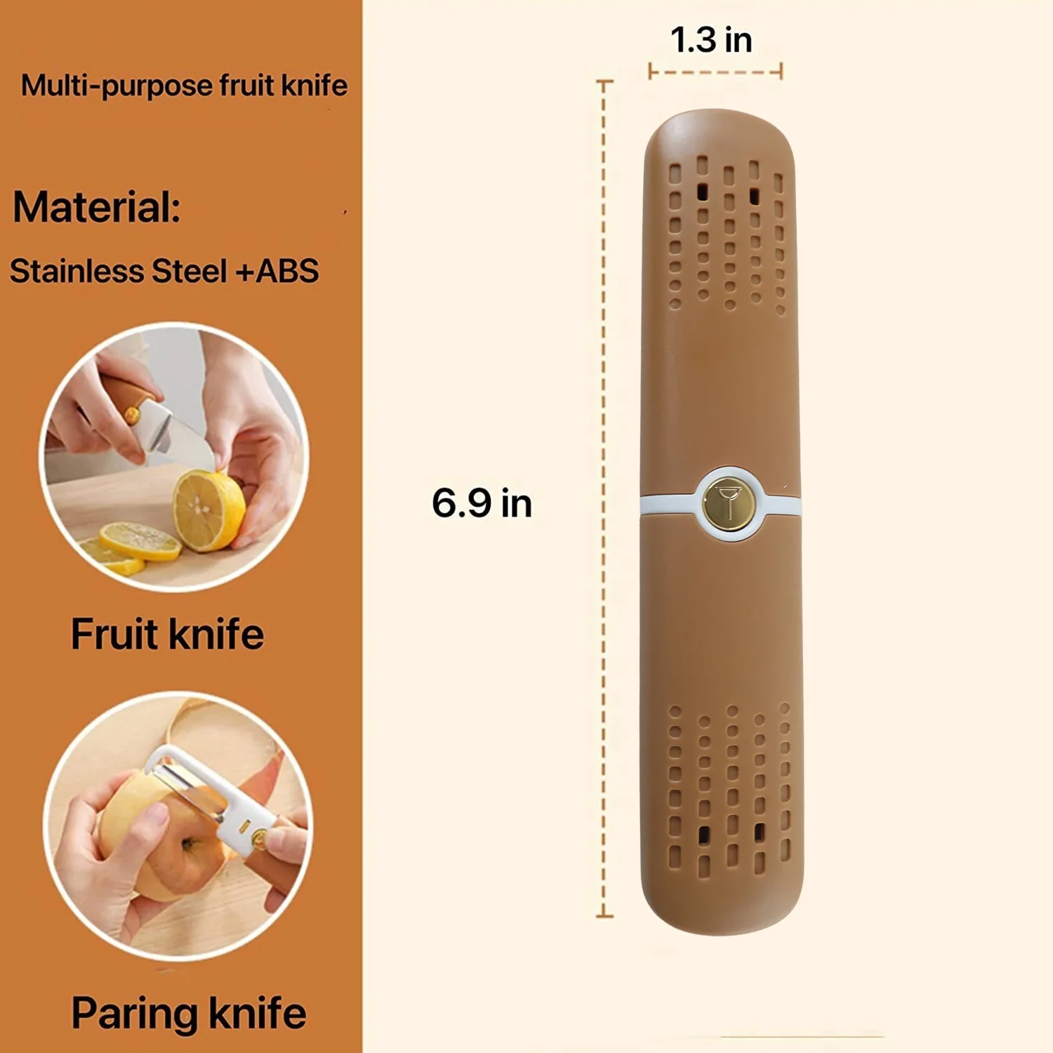 Multifunctional Peeler – 2-in-1 Knife & Sawtooth for Kitchen | ChefAura - Image 6