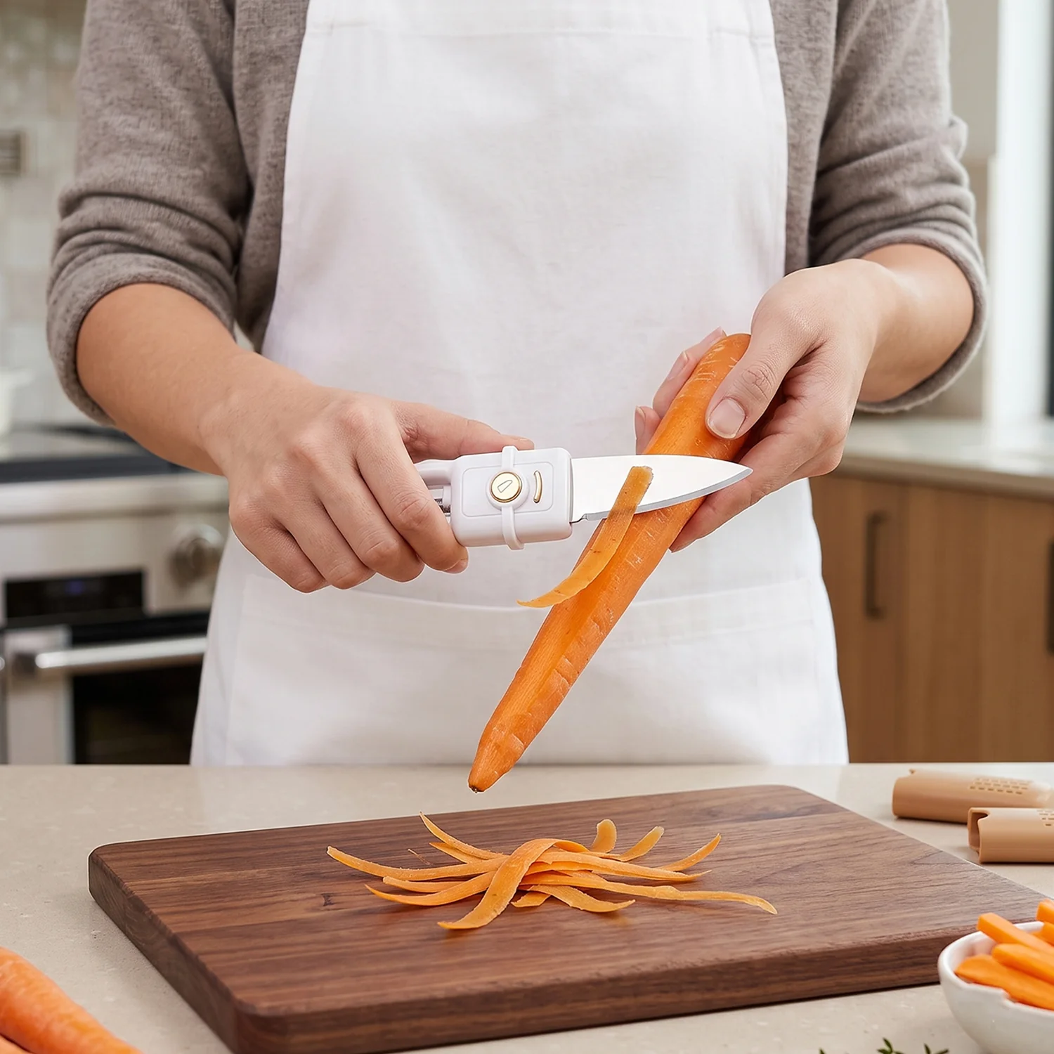 Multifunctional Peeler – 2-in-1 Knife & Sawtooth for Kitchen | ChefAura - Image 8