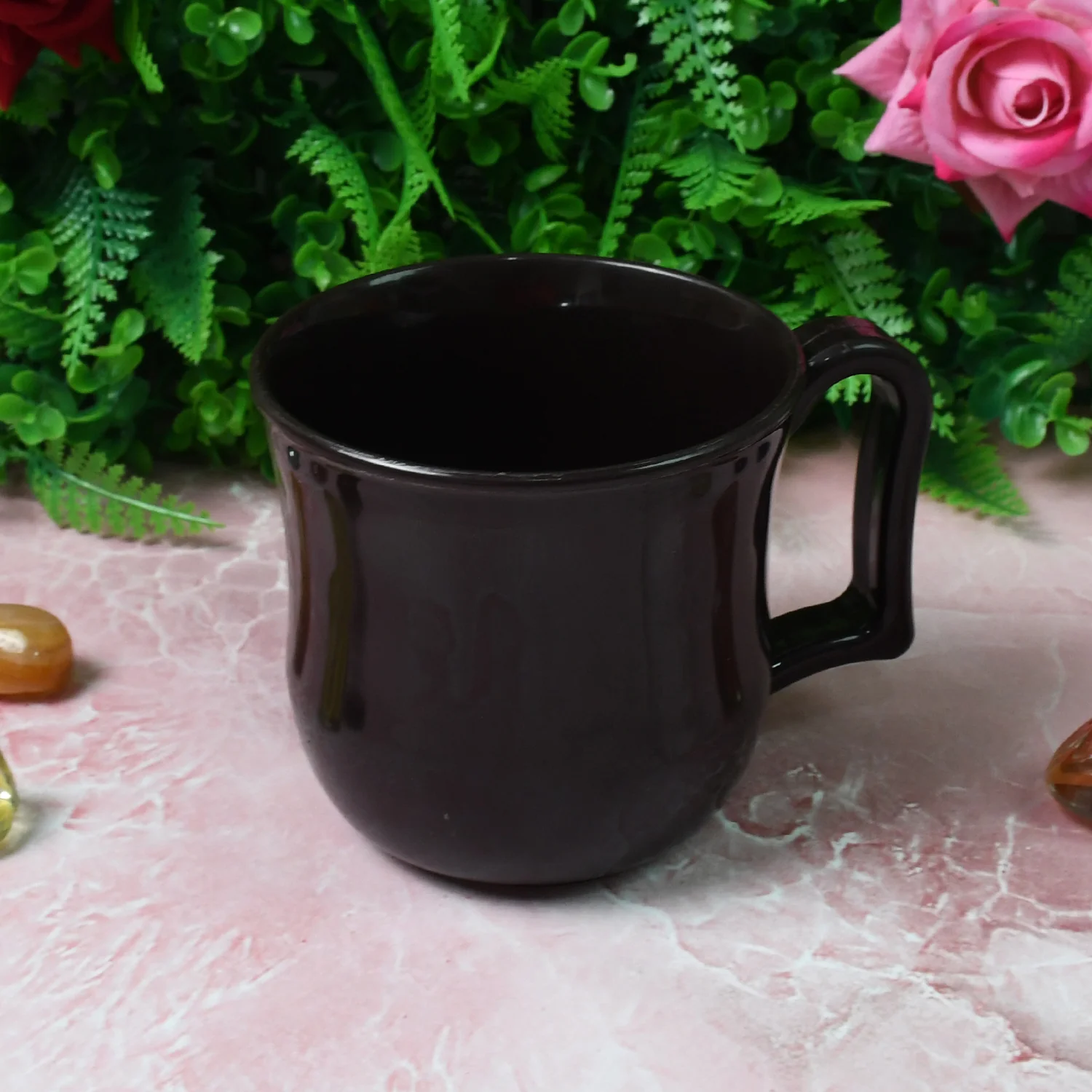 Plastic Coffee Mug – Durable Black Reusable Tea Cup | Mug Wala - Image 6