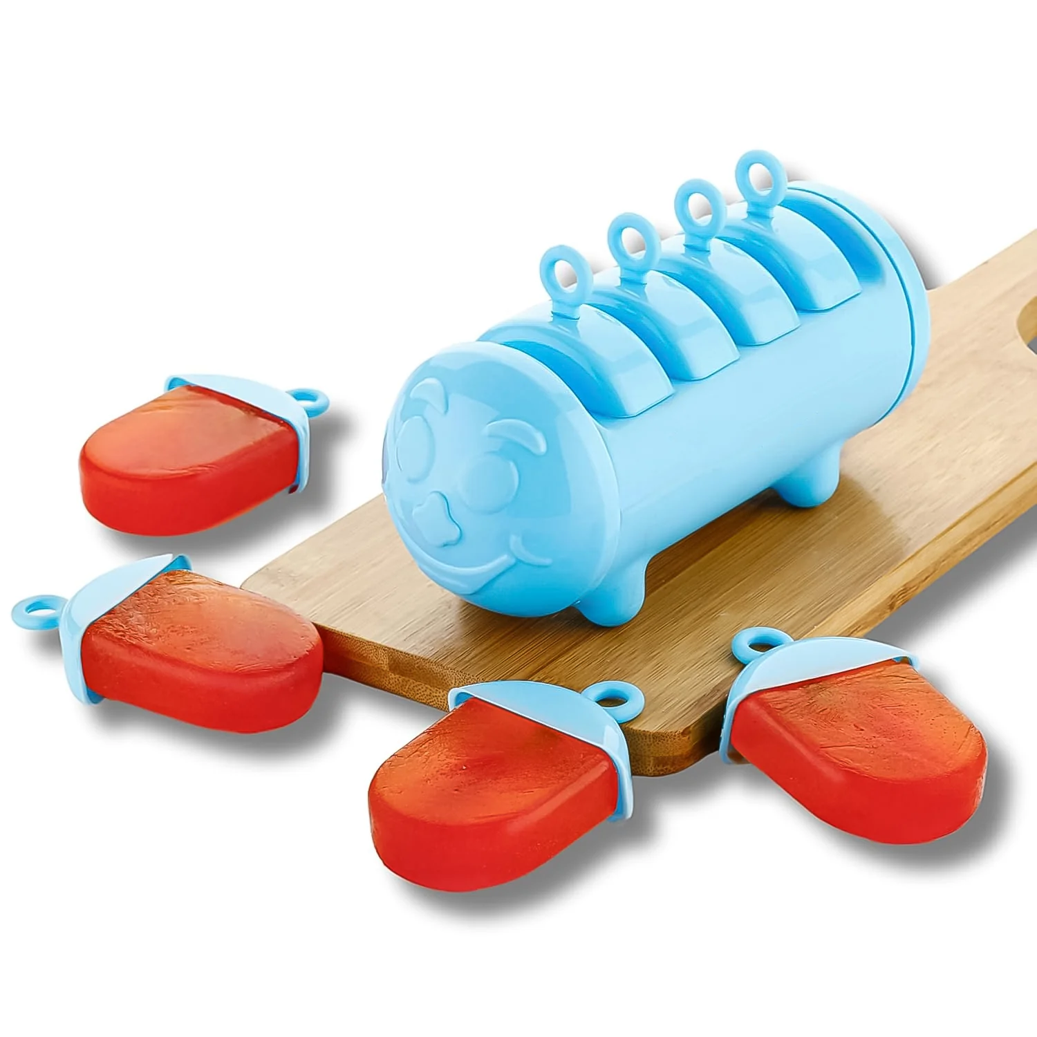 Ice Candy Maker – 4 Compartment Homemade Kulfi Mould | Konvex - Image 4