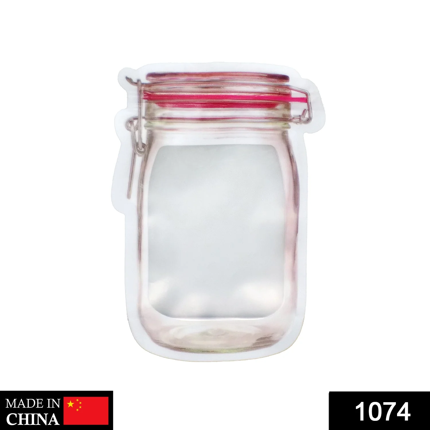Airtight Food Storage Bag – Reusable Zipper Pouch 500ml | Organivo - Image 2
