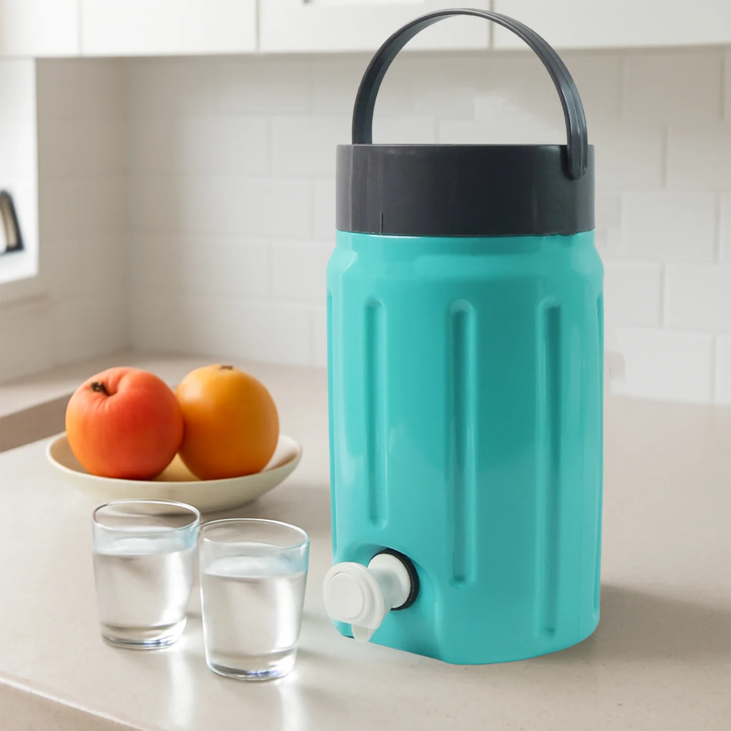 Insulated Water Jug 2 Litre – Leak-Proof Plastic Dispenser with Tap - Image 5