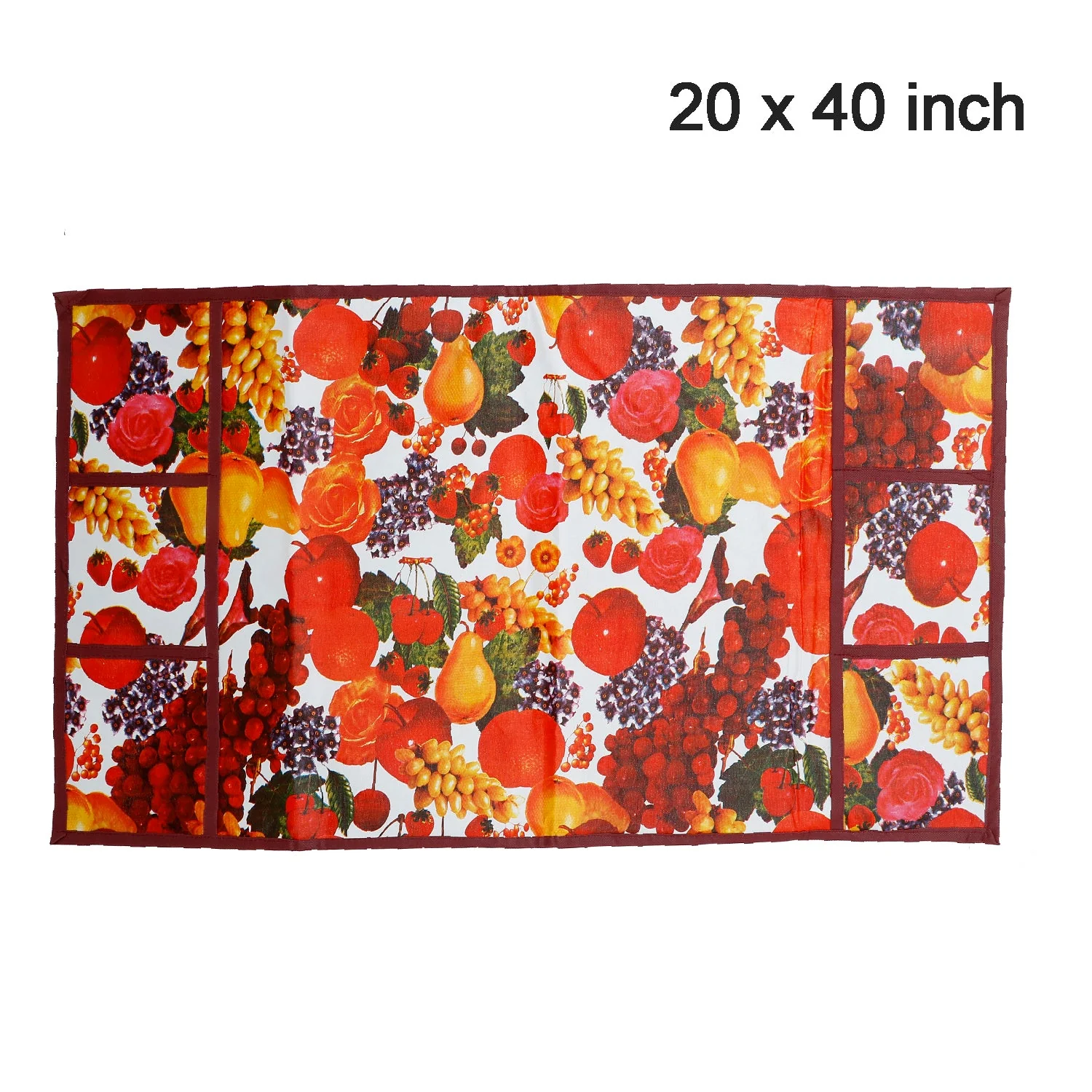 Fridge Top Cover – Decorative PVC Kitchen Appliance Protector | CookAura - Image 5