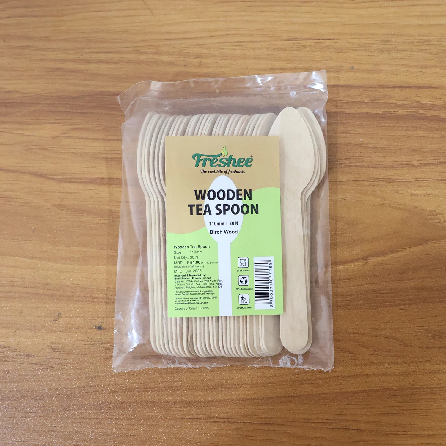 Wooden Tea Spoon 110mm – Eco-Friendly & Sturdy 30 Pcs Pack - Image 9