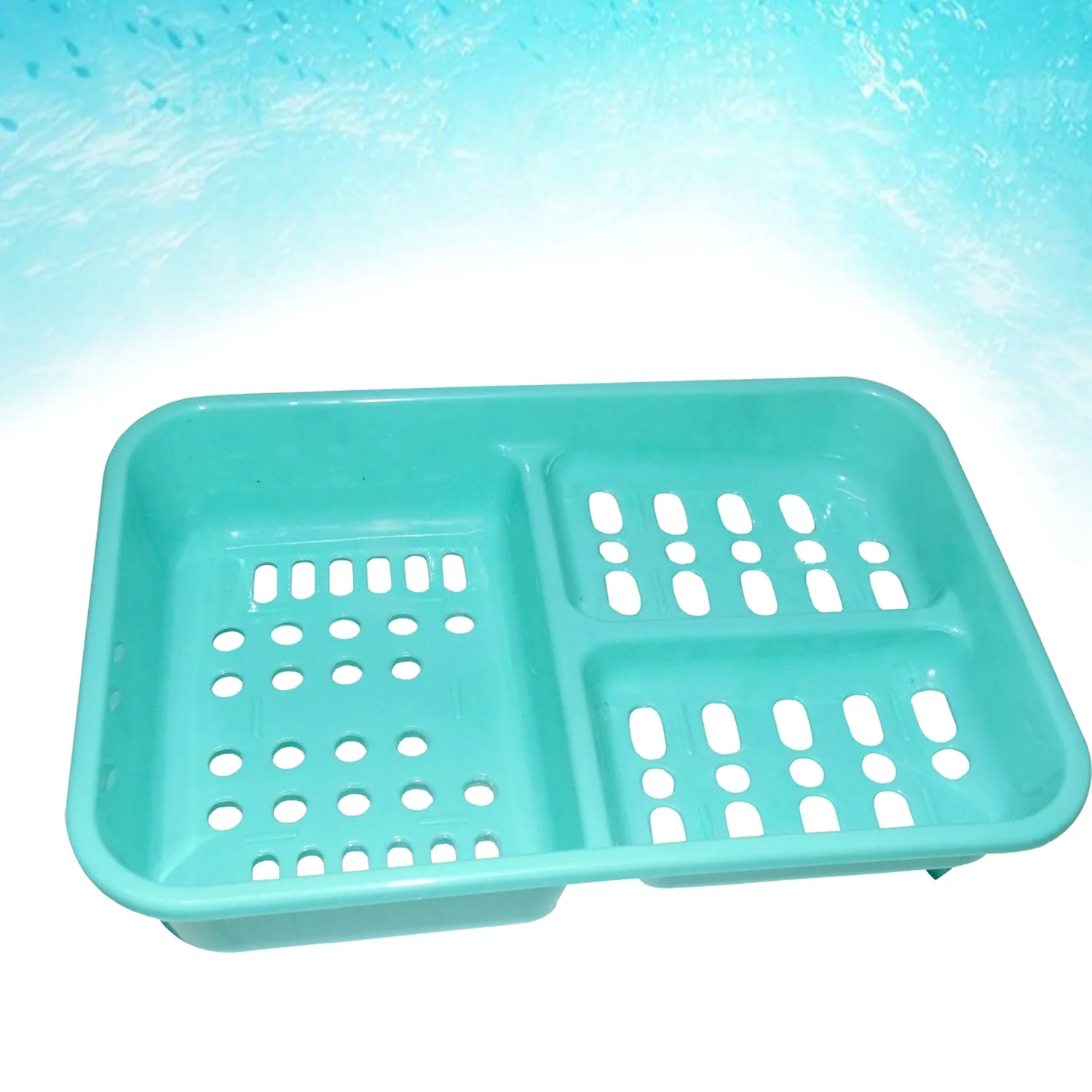 Self-Draining Soap Dish – 3-in-1 Plastic Holder | VelvetBubbles - Image 3