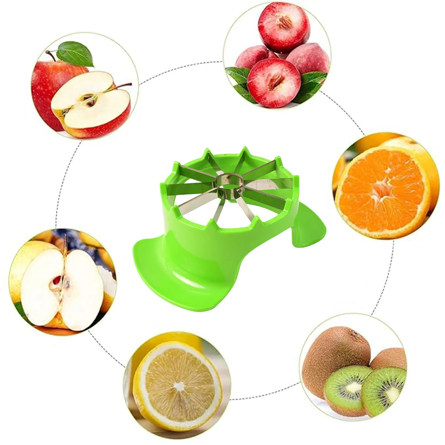 Apple Cutter with Container – Quick, Neat Slicing & Core Removal - Image 7