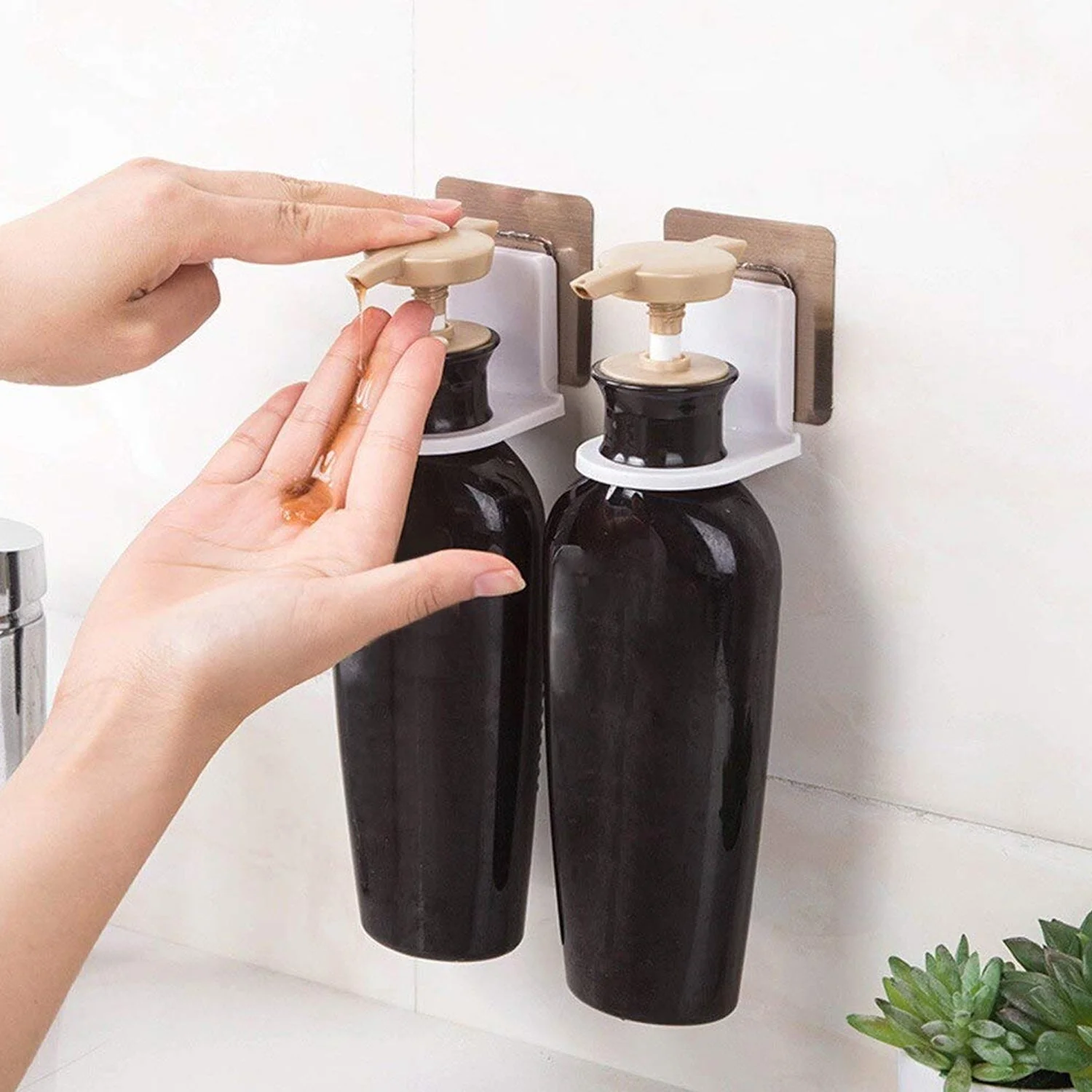 Adhesive Bathroom Hook – No-Drill Shampoo Holder | VelvetBubbles - Image 7