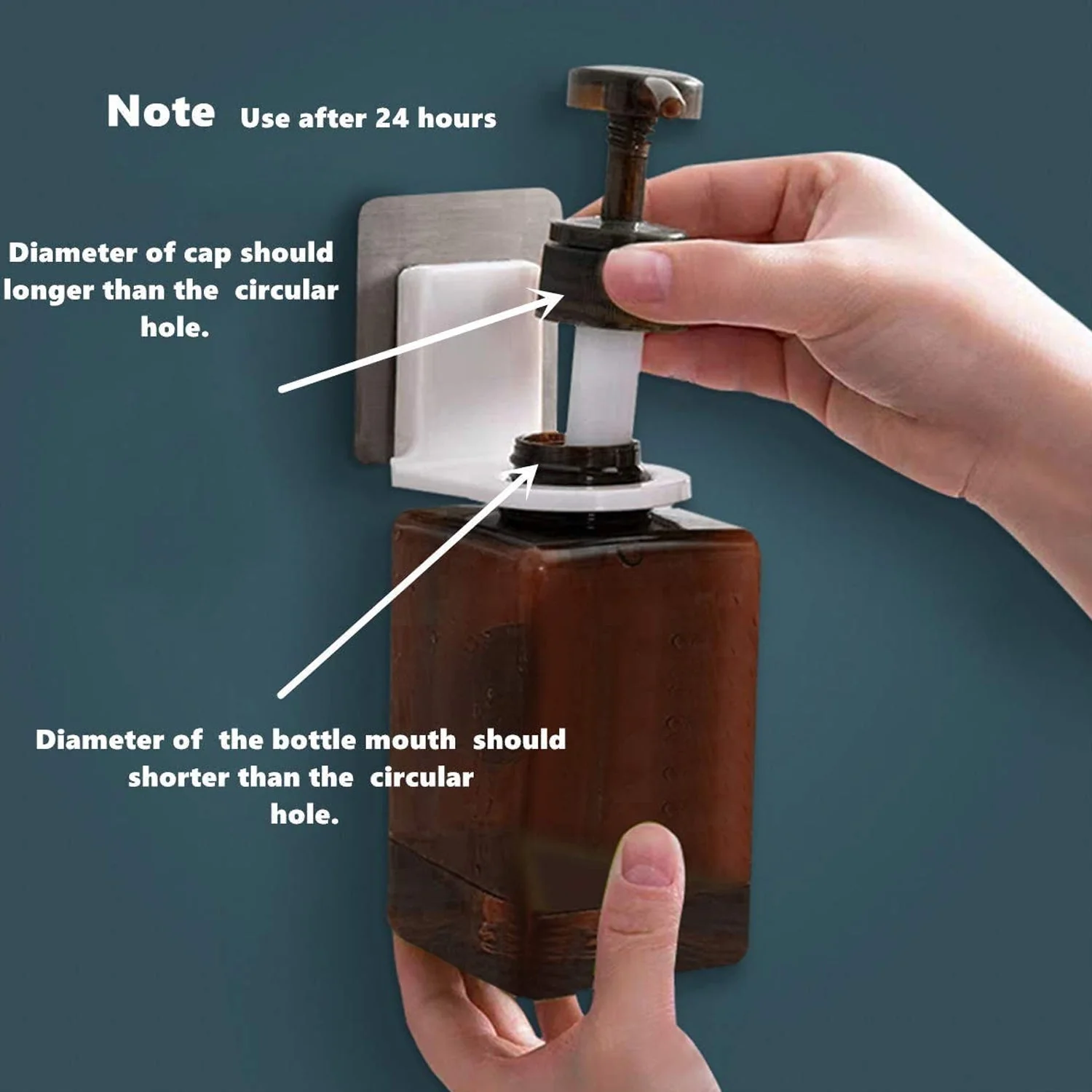 Adhesive Bathroom Hook – No-Drill Shampoo Holder | VelvetBubbles - Image 8