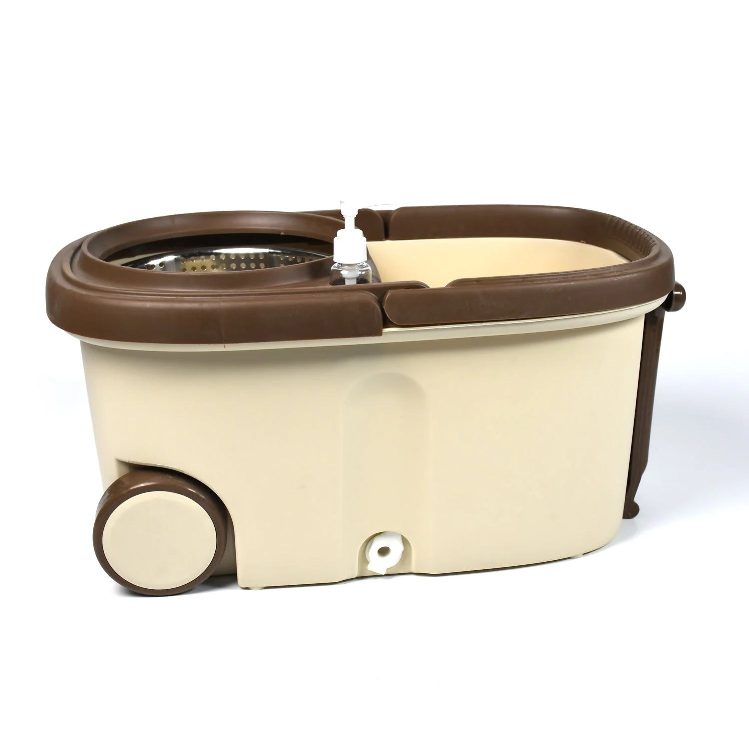 Spin Mop with Bucket – 360° Microfiber Floor Cleaner | Velvet Wipe - Image 4