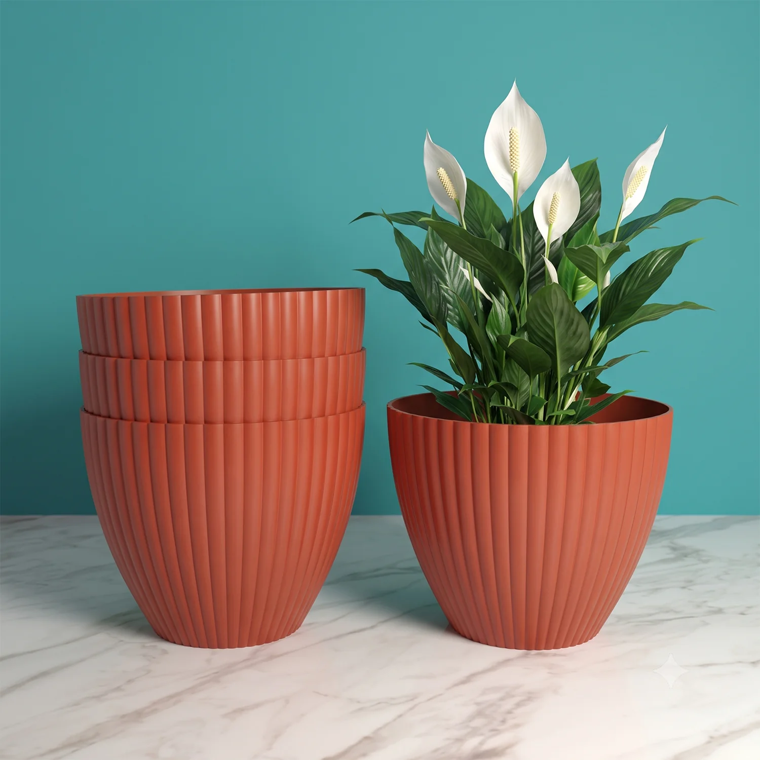 Plastic Flower Pots – Durable Round Planters for Home & Garden | Plant Edge - Image 5